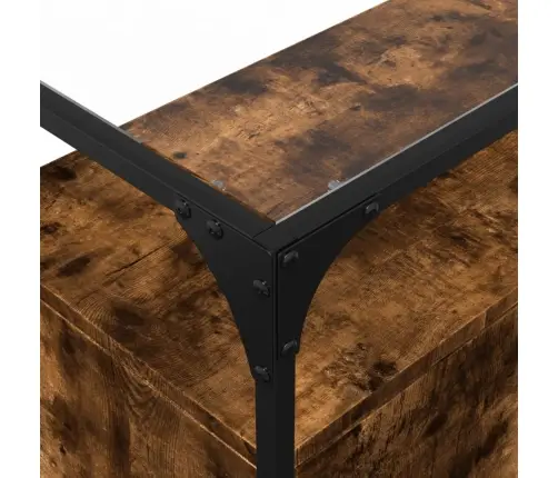 Šoninė Spintelė, Dūminio Ąžuolo, 98X35X81cm Mediena