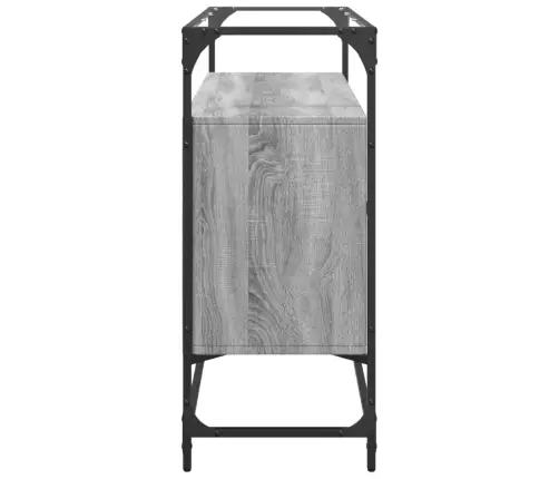 Skapītis, Stikla Virsma, Ozola, 98X35X81 Cm, Konstruēts Koks Vidaxl