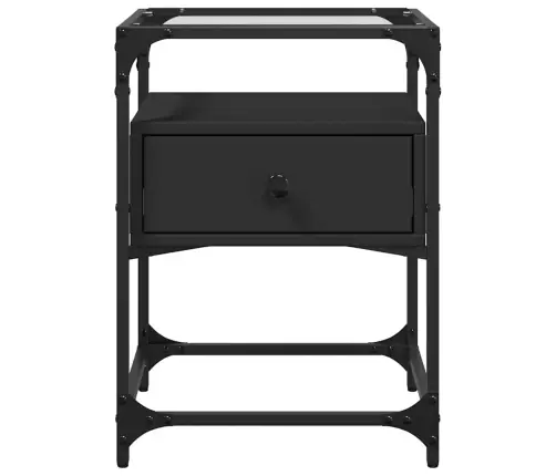 Naktsskapītis, Melns, 40X40X55 Cm, Inženierijas Koks Vidaxl Naktsskapītis, Melns, 40X40X55 Cm, Inženierijas Koks Vidaxl