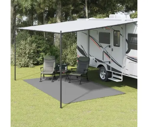 Telts Paklājs, Antracītpelēks, 4X2,5 M Vidaxl