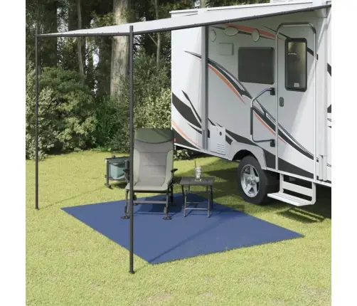 Telts Paklājs, Zils, 2,5X2 M Vidaxl