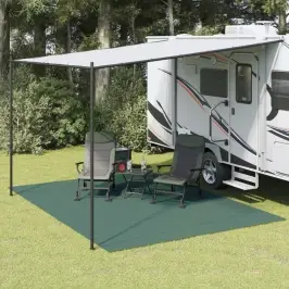 Telts Paklājs, Zaļš, 4X3 M Vidaxl