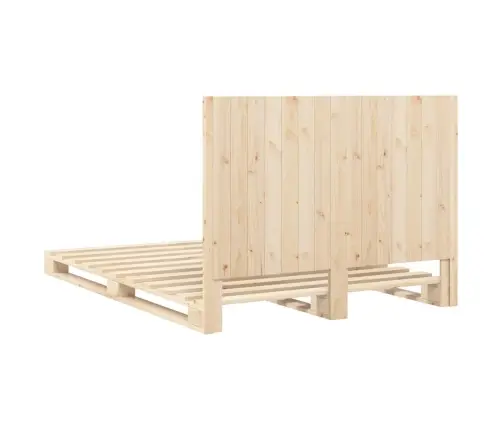 Lovos Rėmas Su Galvūgaliu, 140X200cm Pušies Medienos Masyvas