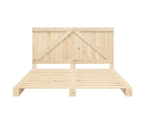 Voodiraam Peatsiga, 200 X 200 cm Männipuit