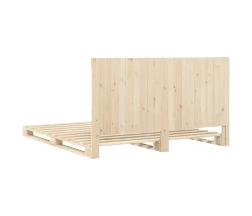 Voodiraam Peatsiga, 200 X 200 cm Männipuit