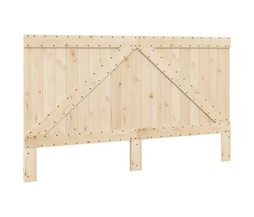 Lovos Rėmas Su Galvūgaliu, 200X200cm Pušies Medienos Masyvas