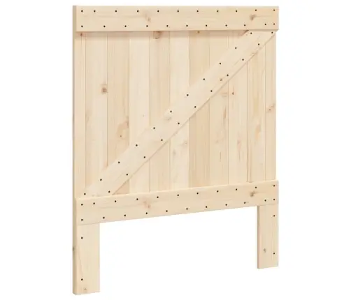 Voodiraam Peatsiga, Hall, 90 X 200 cm Männipuit