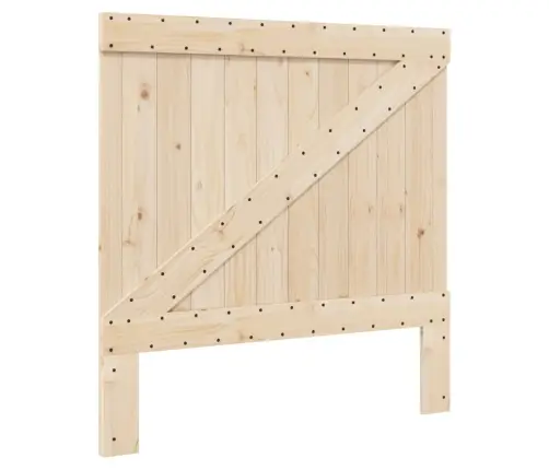 Voodiraam Peatsiga, Hall, 100 X 200 cm Männipuit