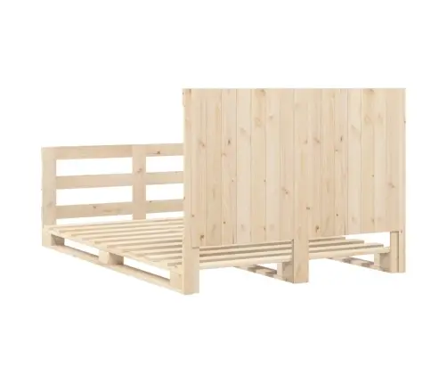 Voodiraam Peatsiga, 160 X 200 cm Männipuit