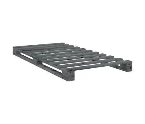 Voodiraam Peatsiga, Hall, 100 X 200 cm Männipuit