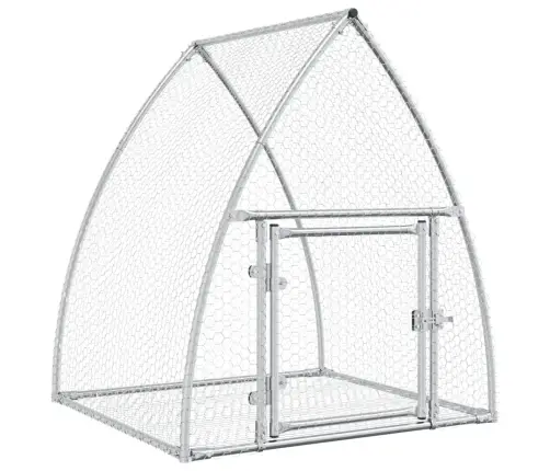 Trušu Būris, Sudrabains, 100X105X120 Cm, Cinkots Tērauds Vidaxl