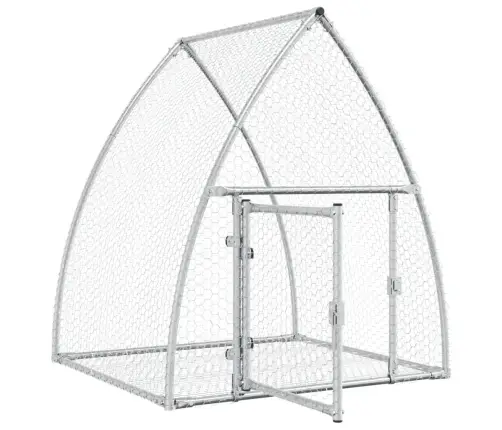 Trušu Būris, Sudrabains, 100X105X120 Cm, Cinkots Tērauds Vidaxl