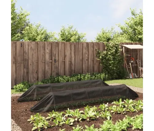 Tīkla Tuneļi, 2 Gab., Melni, Tērauds Un Polietilēns Vidaxl