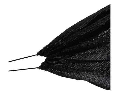 Tīkla Tuneļi, 2 Gab., Melni, Tērauds Un Polietilēns Vidaxl