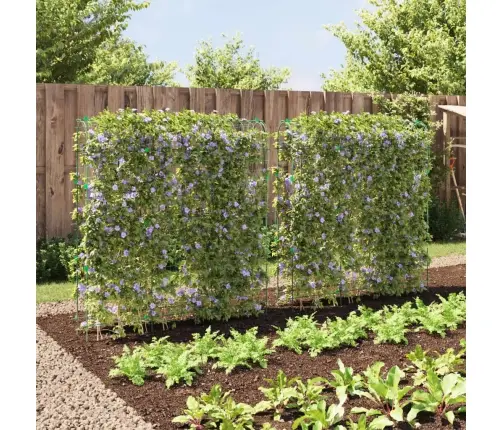 Dārza Režģi Vīteņaugiem, 2 Gab., U-Rāmis, Tērauds Vidaxl