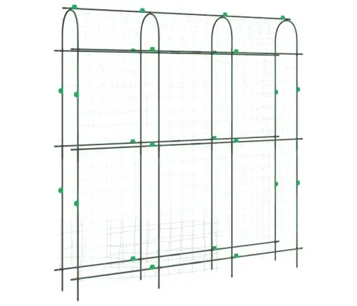 Dārza Režģi Vīteņaugiem, 2 Gab., U-Rāmis, Tērauds Vidaxl