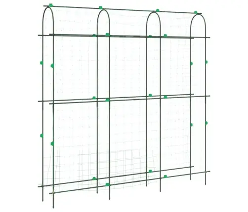 Dārza Režģi Vīteņaugiem, 2 Gab., U-Rāmis, Tērauds Vidaxl
