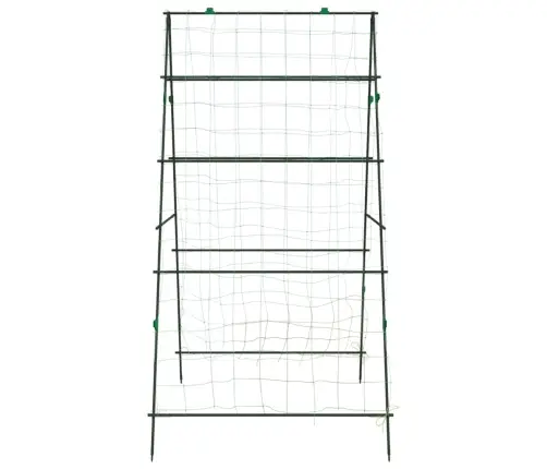 Dārza Režģi Vīteņaugiem, 4 Gab., A-Rāmis, Tērauds Vidaxl