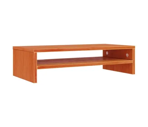 Monitoriaus Stovas, Vaško Rudas, 50X24X13cm Pušies Masyvas