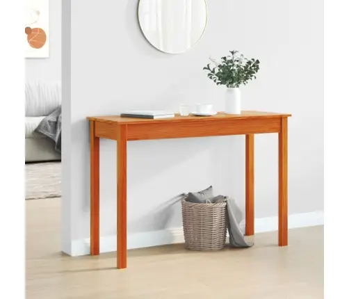 Konsoollaud, Vahapruun, 110 X 40 X 75 cm Männipuit