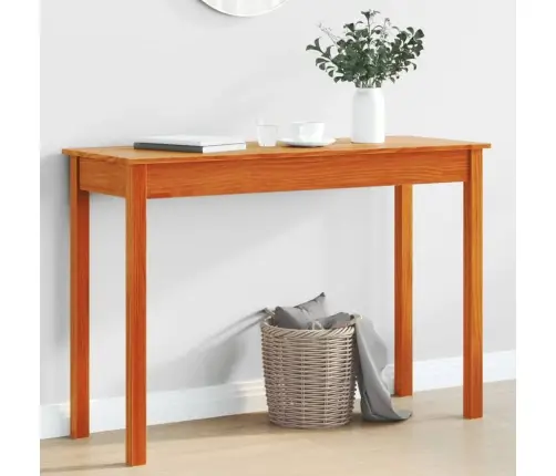 Konsoollaud, Vahapruun, 110 X 40 X 75 cm Männipuit