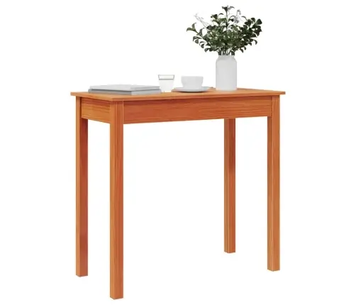 Konsoollaud, Vahapruun, 80X40X75 cm Männipuit