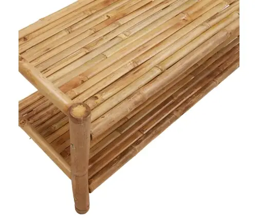 Drabužių Kabykla Su Lentynomis, 103X40X183cm Bambukas