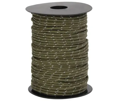 Telts Virve, Atstarojoša, Ar Savilcējiem, 50 M, 3 Mm Vidaxl