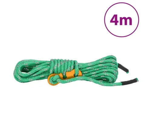 Palapinės Virvės Su Sujungimais, 8Vnt., Atspindinčios Šviesą Palapinės Virvės Su Sujungimais, 8Vnt., Atspindinčios Šviesą