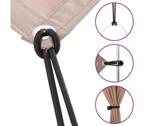 Bungee Virvelės Su Kamuoliukais, 50Vnt., 21X0,5Cm