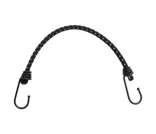 Bungee Virvelės Su Juostelėmis Ir Kabliukais, 10Vnt., 46Cm