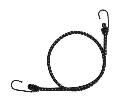 Bungee Virvelės Su Juostelėmis Ir Kabliukais, 10Vnt., 88Cm