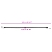 Bungee Virvelės Su Juostelėmis Ir Kabliukais, 10Vnt., 88Cm