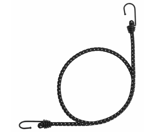 Bungee Nöör Helkurribade Ja Konksudega 25 Tk, 100 Cm