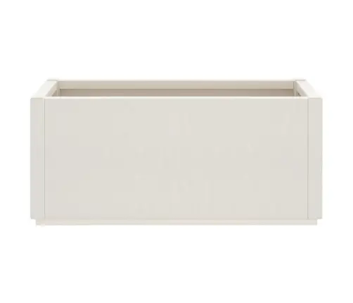 Sodo Lovelis, Baltos Spalvos, 80X36X35cm Pp