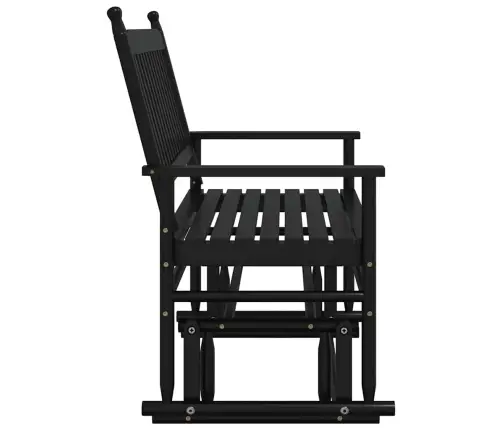 Supamasis Suoliukas, Juodas, 118X70X104,5cm Tuopos Masyvas