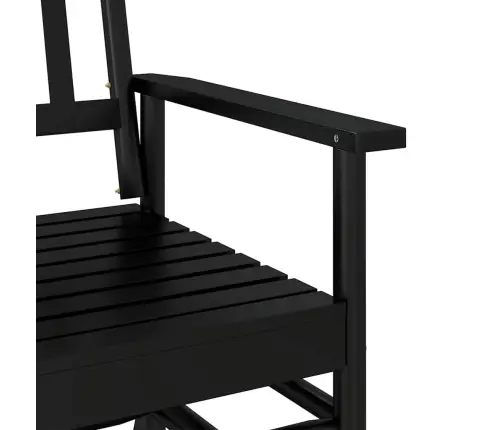 Supamasis Suoliukas, Juodas, 118X70X104,5cm Tuopos Masyvas