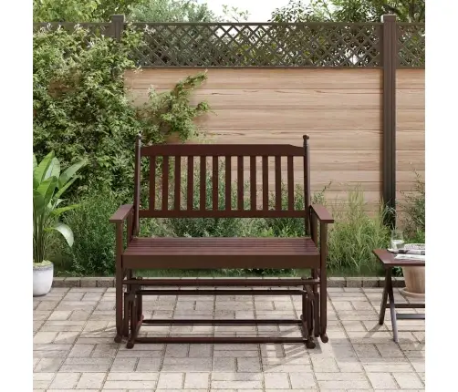 Šūpuļsols, Brūns, 118X70X104,5 Cm, Papeles Masīvkoks Vidaxl