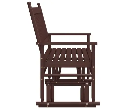 Šūpuļsols, Brūns, 118X70X104,5 Cm, Papeles Masīvkoks Vidaxl