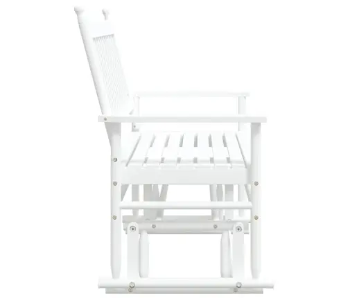 Šūpuļsols, Balts, 118X70X104,5 Cm, Papeles Masīvkoks Vidaxl