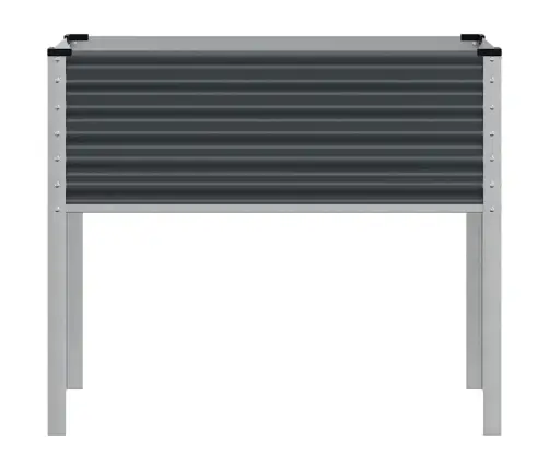 Sodo Vazonas, Antracito Spalvos, 100X45X90cm Plienas