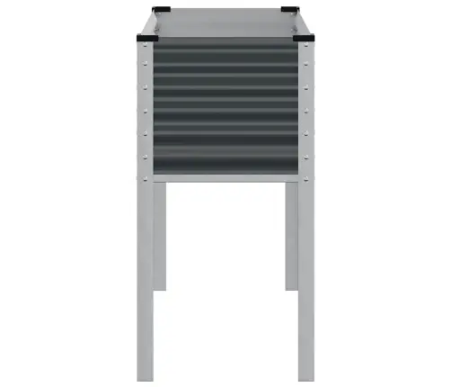 Sodo Vazonas, Antracito Spalvos, 100X45X90cm Plienas