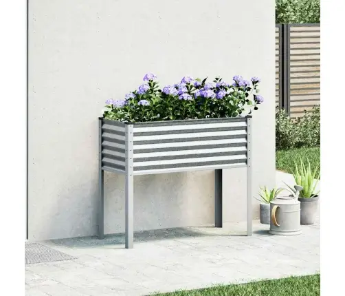 Sodo Vazonas, 100X45X90 cm Cinkuotas Plienas