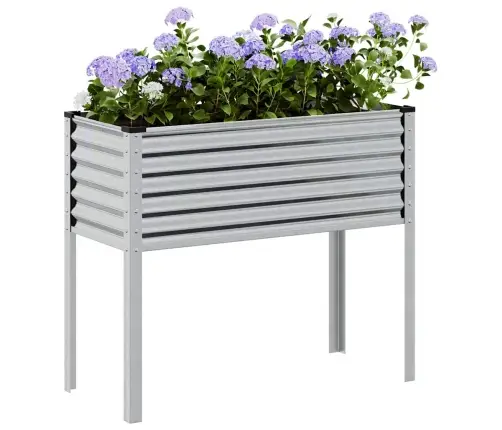 Sodo Vazonas, 100X45X90 cm Cinkuotas Plienas