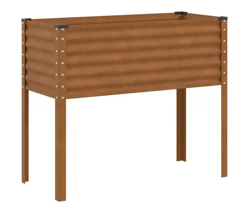 Dārza Puķu Kaste, 100X45X90 Cm, Izturīgs Tērauds Vidaxl