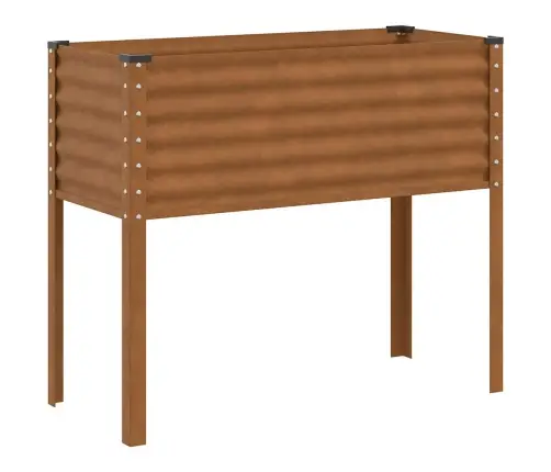 Dārza Puķu Kaste, 100X45X90 Cm, Izturīgs Tērauds Vidaxl