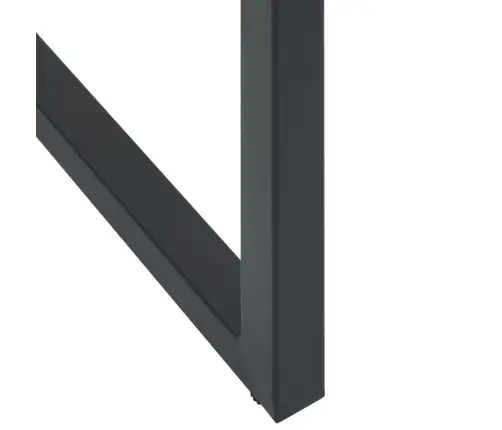 Bāra Krēsli, 2 Gab., Melni, 38X38X80 Cm, Pulverkrāsots Tērauds Vidaxl