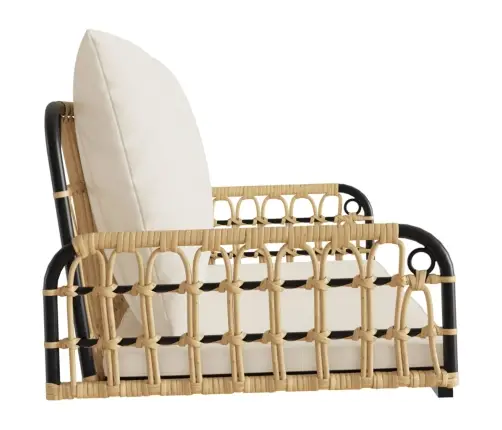 Šūpoļu Sols Ar Spilveniem, 105X58X38Cm, Pe Rotangpalma, Tērauds Vidaxl