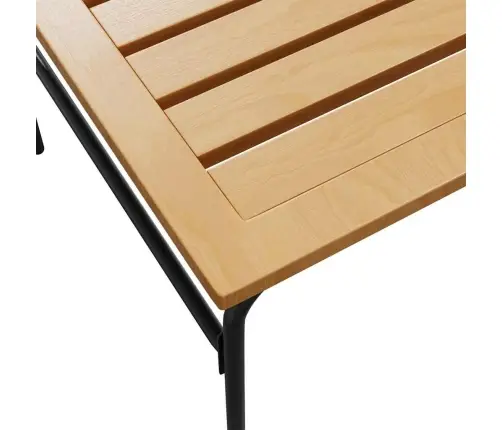 Üksteise Alla Mahtuvad Aia Kohvilauad 2 Tk, Pruun/Must, Teras