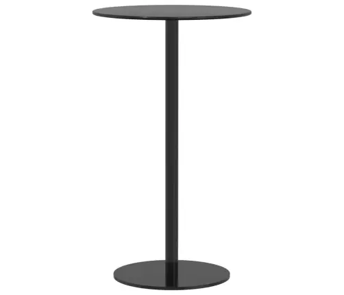 Dārza Galds, Apaļš, Ø60X105 Cm, Melns, Tērauds Vidaxl Dārza Galds, Apaļš, Ø60X105 Cm, Melns, Tērauds Vidaxl